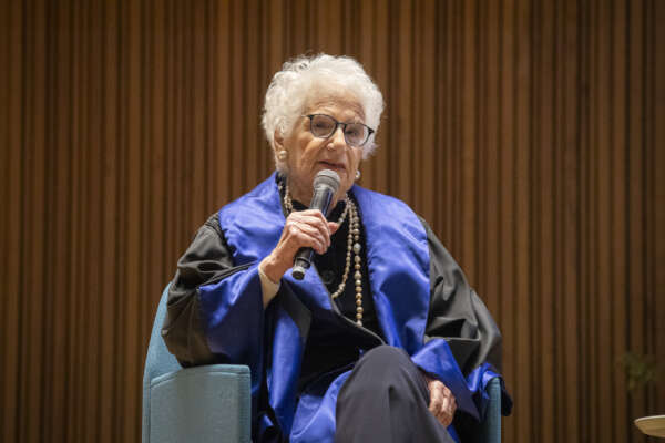 Foto Marco Ottico/LaPresse
27 – 01 – 2023 Milano , Italia – Cronaca  – 
Conferimento della laurea magistrale Honoris Causa in Scienze storiche a Liliana Segre, Liliana Segre


Photo Marco Ottico/LaPresse
27 – 01 – 2024 Milan , Italy – News – 
Awarding of the Honoris Causa master’s degree in Historical Sciences to Liliana Segre