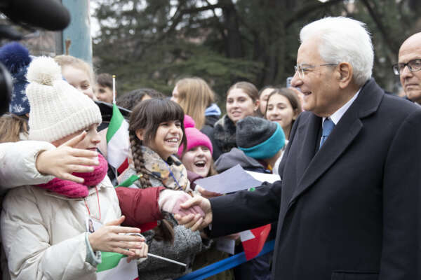 Il Presidente Sergio Mattarella