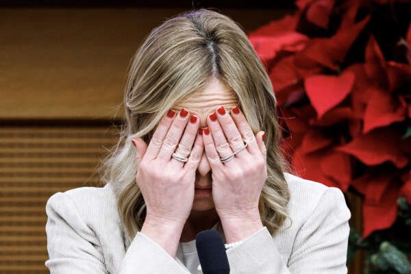 Foto Roberto Monaldo / LaPresse
04-01-2024 Roma 
Politica
Conferenza stampa di fine anno del presidente del Consiglio Giorgia Meloni
Nella foto Giorgia Meloni

04-01-2024 Rome (Italy)
Politics
End of year press conference by Prime Minister Giorgia Meloni
In the pic Giorgia Meloni