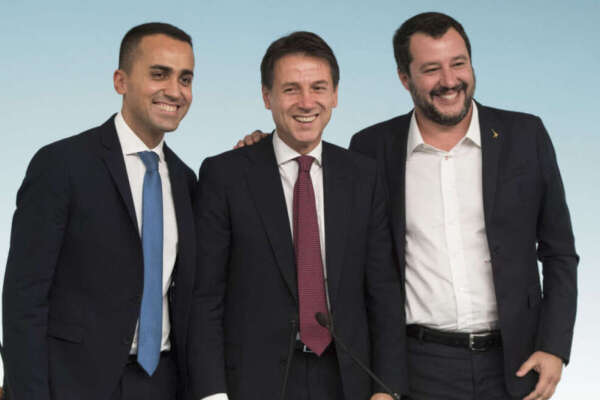 Conte, Salvini, Di Maio