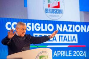 Antonio Tajani, leader di Forza Italia