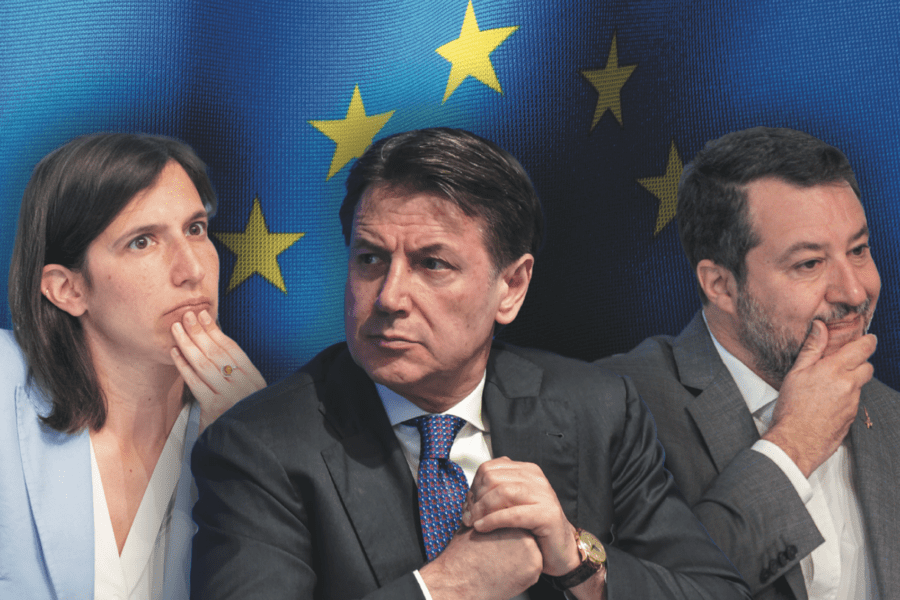 Conte, Schlein e Salvini: leader di partito contro il partito: da Strada a Vannacci passando per Morace: gli innesti per legittimare la leadership