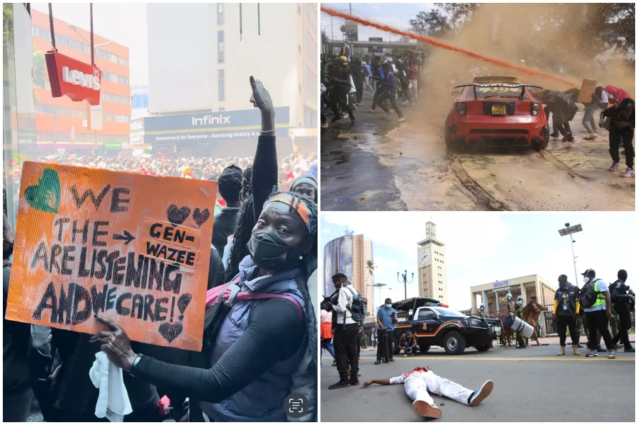 Caos Kenya, fiamme e morti dopo l’aumento delle tasse: assalto al Parlamento, in strada anche la sorellastra di Obama