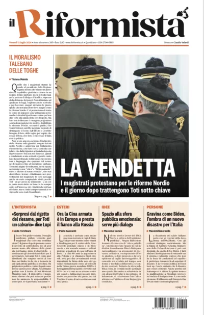 Quotidiano del 12 Luglio 2024