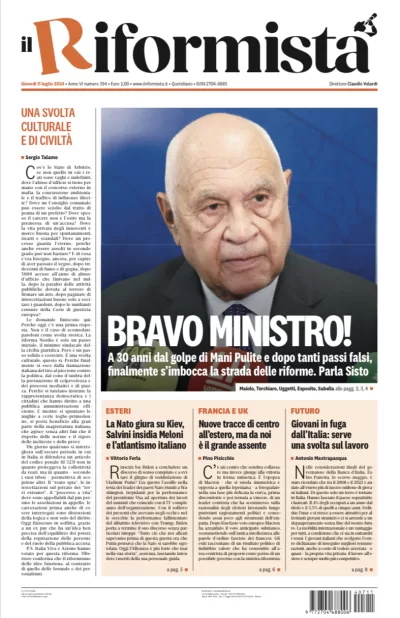 Quotidiano del’11 Luglio 2024