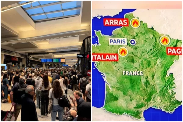 Sabotaggio in Francia nel giorno delle Olimpiadi: attacco coordinato ai treni, 800mila passeggeri a rischio