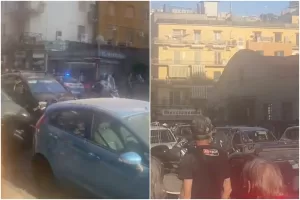 Napoli, spari in strada a Fuorigrotta: persone si rifugiano nei negozi