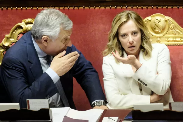 Giorgia Meloni e Antonio Tajani