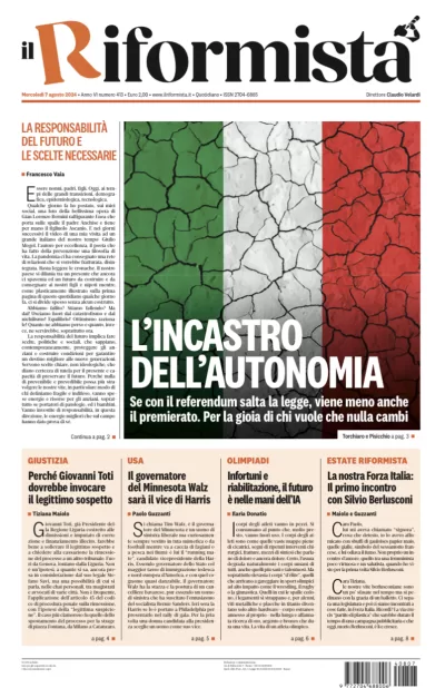 Quotidiano del 7 Agosto 2024