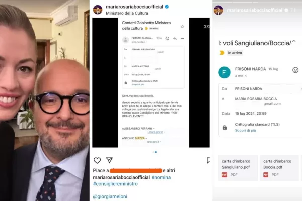 La digital-serpentessa Boccia e il suo ‘baby’ Sangiuliano, Meloni ha trovato l’influencer per i suoi denti