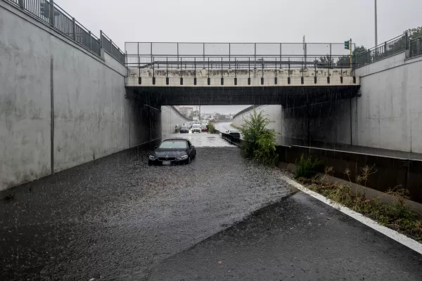 Maltempo a Milano