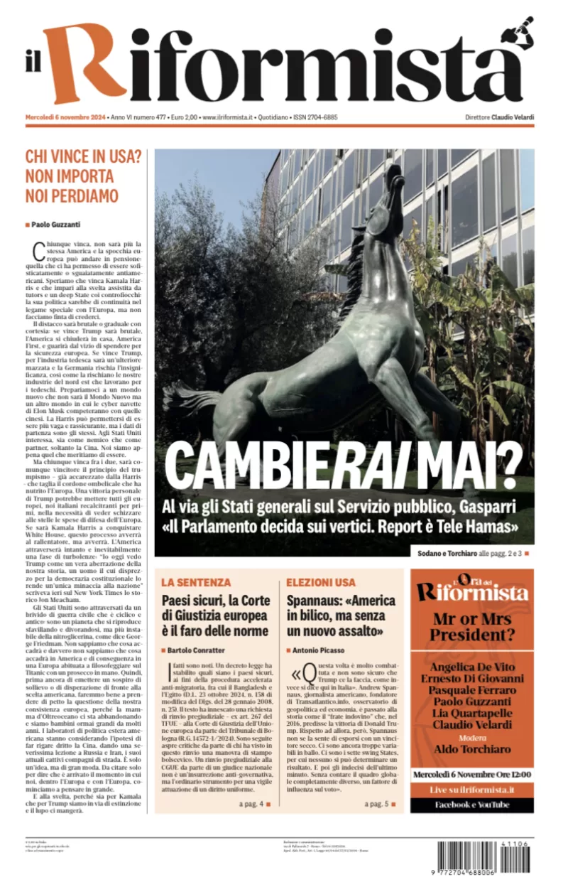 Quotidiano del 6 Novembre 2024