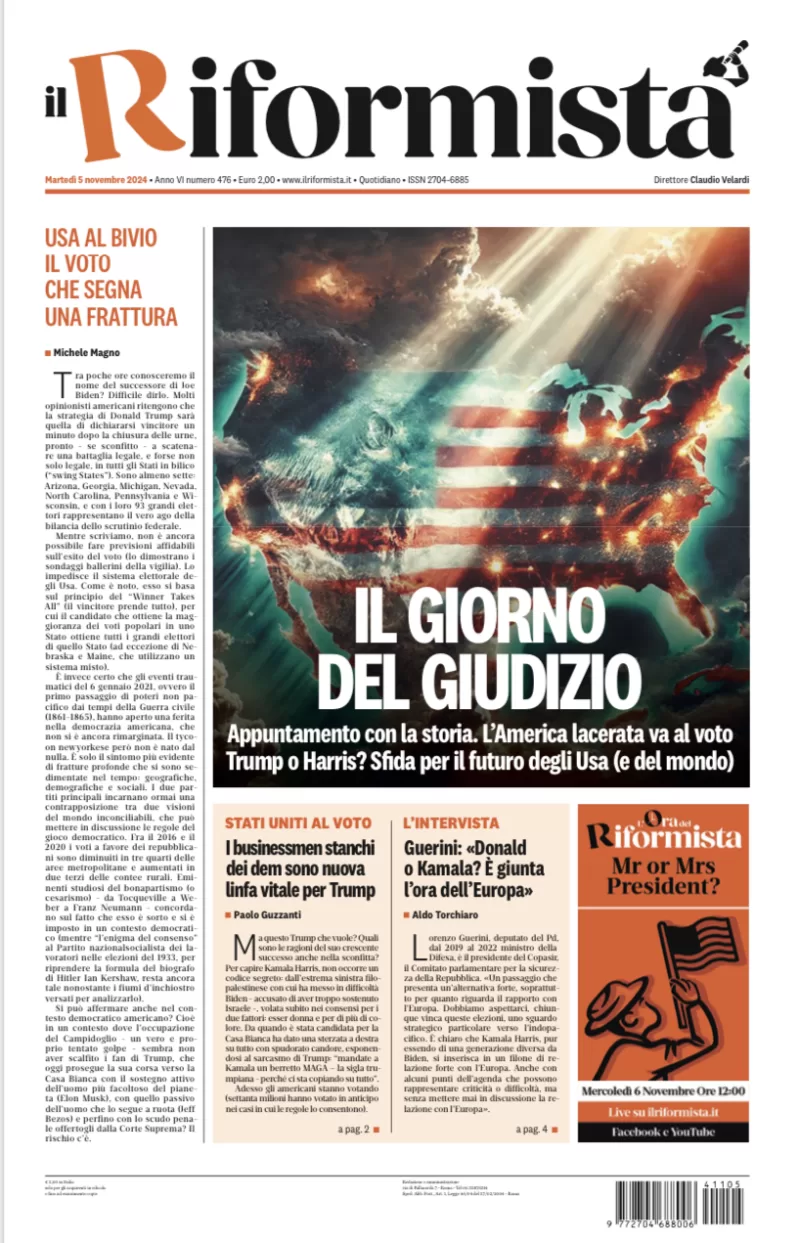 Quotidiano del 5 Novembre 2024