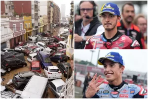 Bagnaia educa la MotoGp e mortifica Marquez il provocatore: “Non corro a Valencia, anche se perdo Mondiale”. Gara cancellata dopo strage