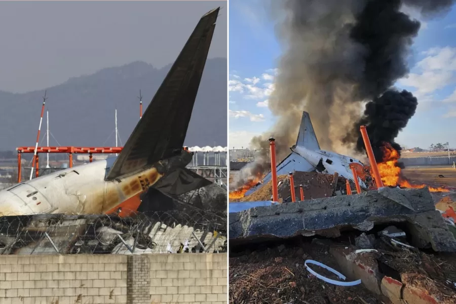 Corea del Sud, incidente aereo in fase di atterraggio: lo schianto contro il muro e le fiamme, centinaia di morti. Ipotesi bird stike