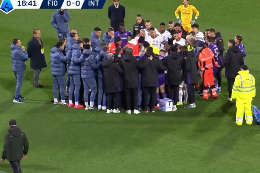 Malore in campo per Bove, sospesa Fiorentina-Inter: giocatori in lacrime. “Vigile e cosciente”