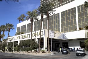 L’ingresso delle Trump Towers di Las Vegas